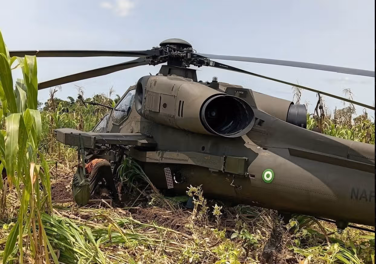 NAF Helicopter Lands on Makurdi Farmland After Anti-Kidnap Operation