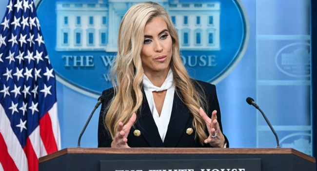 Trump’s New Press Secretary Faces Probe Call Over Legal Credentials