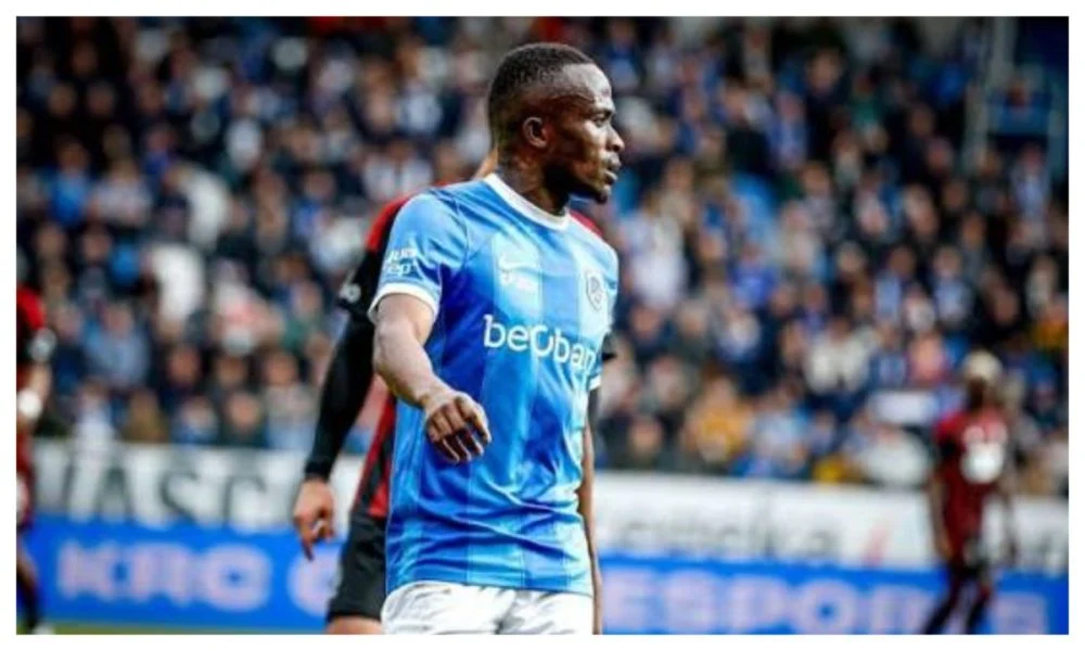 Super Eagles Winger Yira Sor Returns to Training After Six-Week Injury Layoff