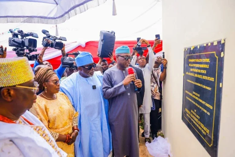 United Nigeria Airlines Donates Healthcare Centre, Solar Borehole to Ekiti Community