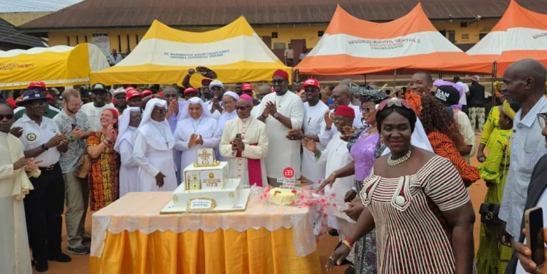 Archbishop Valerian Okeke Celebrates 73rd Birthday With Onitsha Inmates