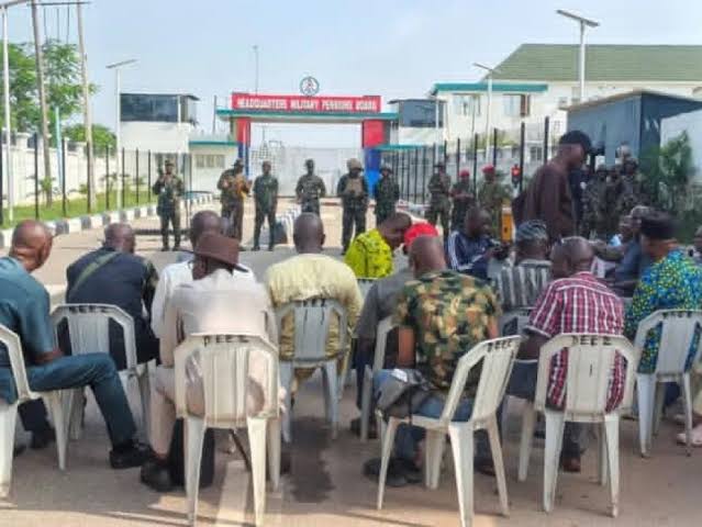 Military Retirees Protest Pension Adjustment Formula in Abuja