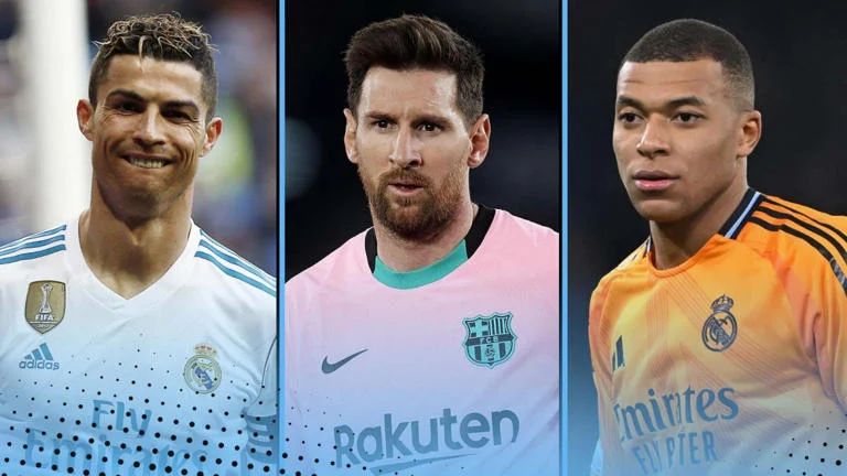 Ronaldo, Messi Lead Champions League All-Time Goals and Assists Ranking